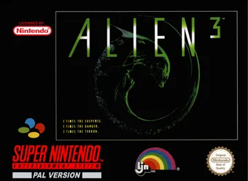 Alien 3 (Europe) box cover front